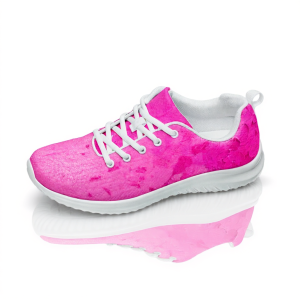 Pink Running Sneakers for Women – Lightweight Casual Athletic Shoes