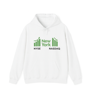 New York Stock Market Hoodie for Men and Women – NYSE & NASDAQ Graphic Sweatshirt